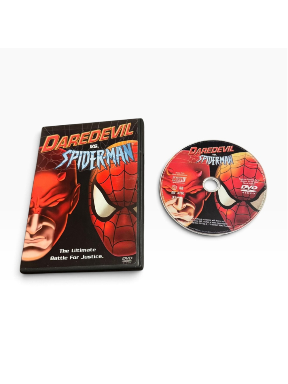 Marvel Daredevil vs. Spider-Man DVD Vtg Vintage Y2k